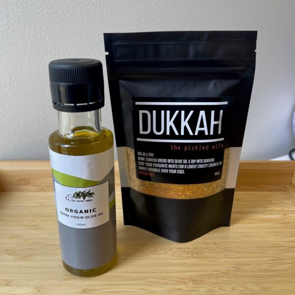 dukkah 100ml extra virgin olive oil
